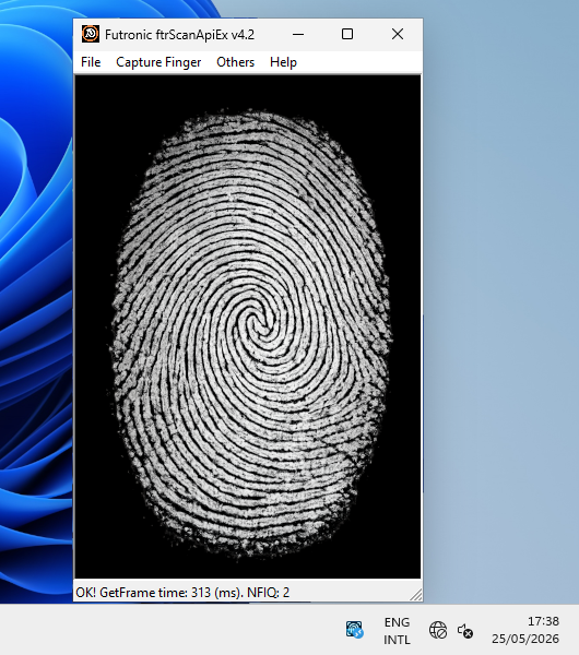 Biometrics for Remote Desktop demo